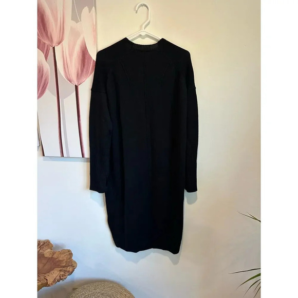 Zadig & Voltaire Deany We Merino Wool Dress Black  Small NWT - Picture 10 of 10